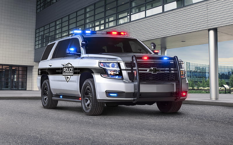 Chevrolet Tahoe PPV 2018 cars, police cars, Chevrolet Tahoe, SUVs, Chevrolet, HD wallpaper