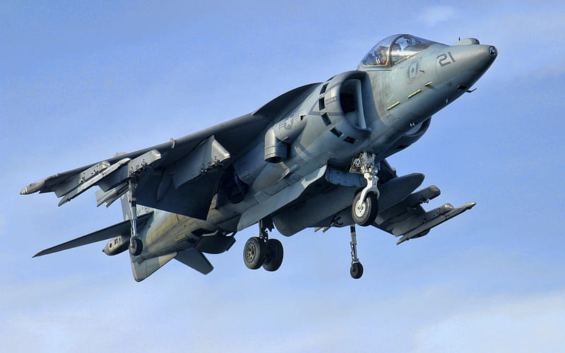 McDonnell Douglas AV-8B Harrier II, american army, BAE Harrier II, combat aircraft, McDonnell Douglas, US army, HD wallpaper