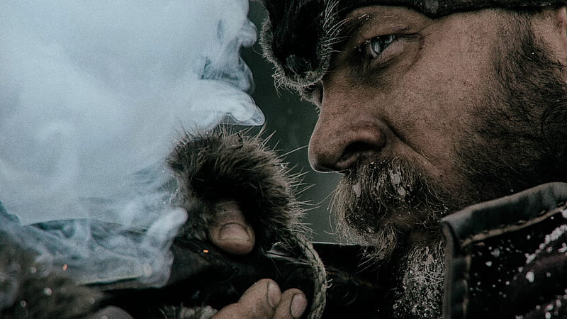 The Revenant (2015), character, movie, snow, film, Leonardo DiCaprio, The Revenant, actor, 2015, HD wallpaper