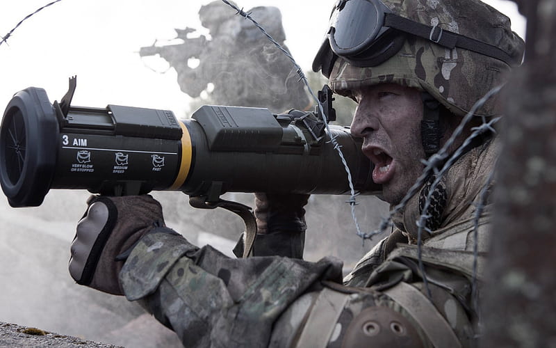 AT4, grenade launcher, modern weapons, anti-tank weapons, Swedish armed forces, 84-mm rockets, HD wallpaper
