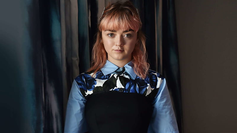 Maisie Williams Face 2019, HD wallpaper