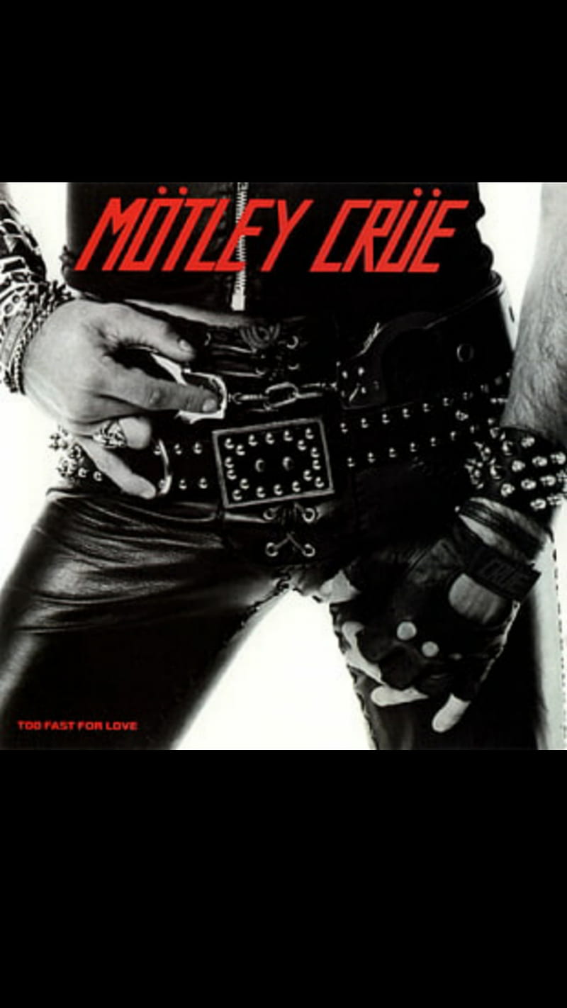 Motley Crue Album, album art, motley crue, too fast for love, HD phone wallpaper