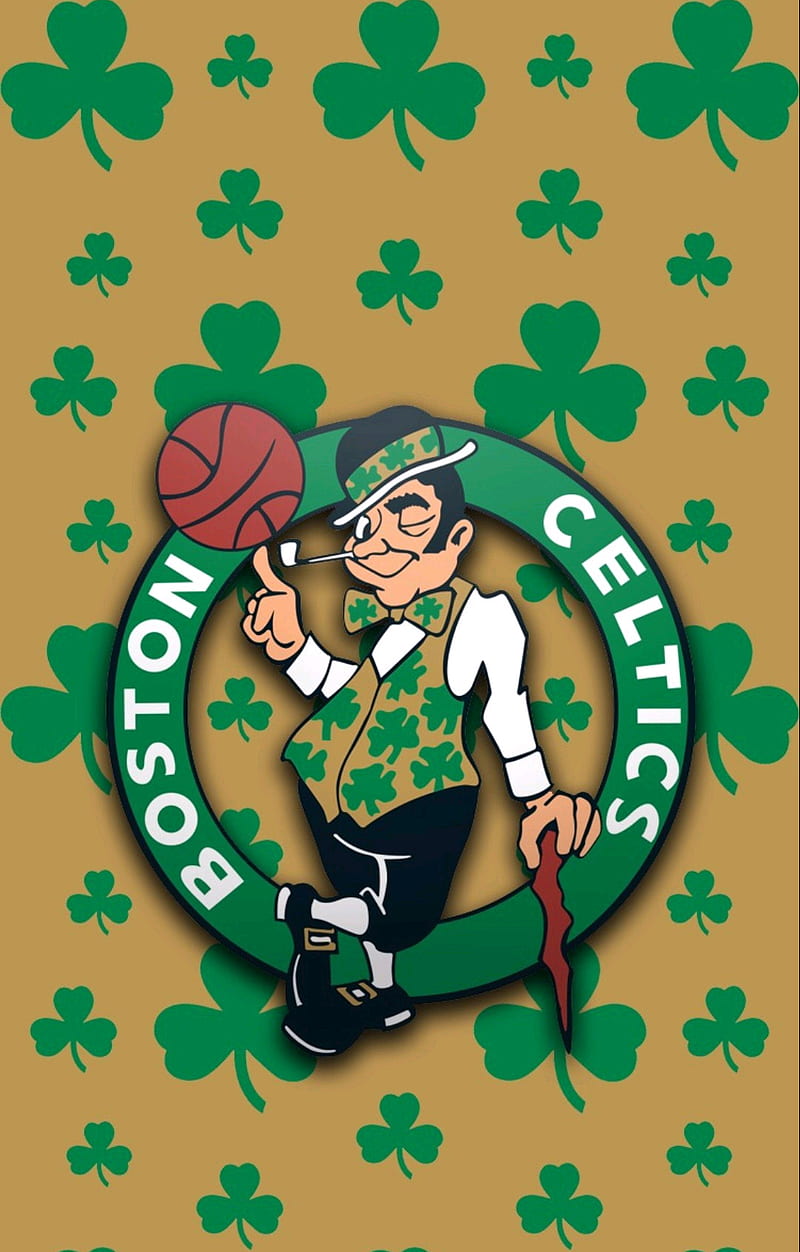 Boston Celtics, basketball, boston, celtics, logo, nba, HD phone wallpaper
