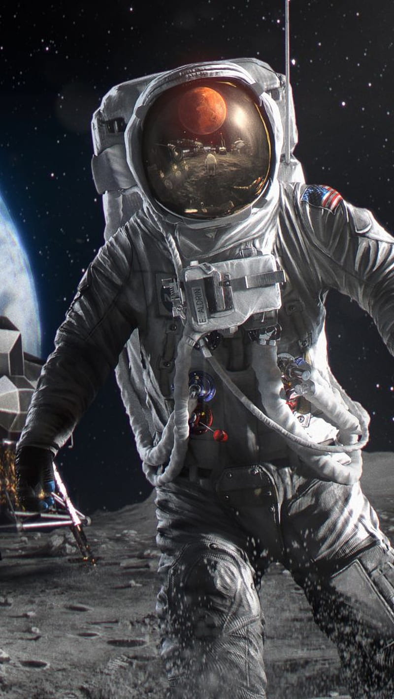 Astronautas espaciales, espacio, astronautas, luna, estados unidos, Fondo  de pantalla de teléfono HD | Peakpx