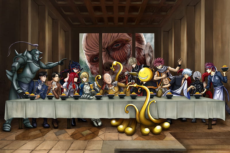 The Last Supper Anime Style by SyleneDeFae on DeviantArt