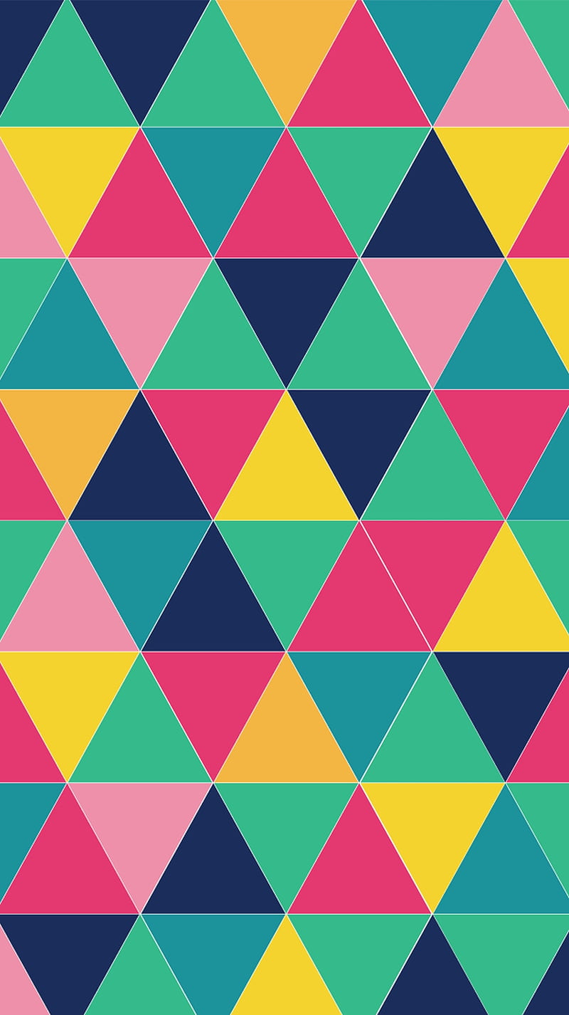 Random Triangles, random, triangles, HD phone wallpaper
