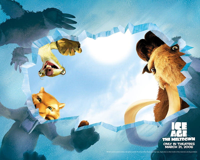 ice age the meltdown, ice, the, age, meltdown, HD wallpaper