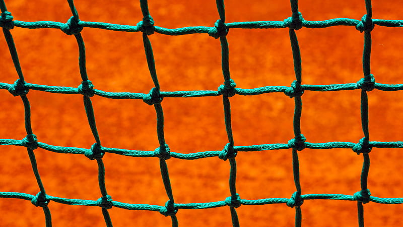 mesh, knot, weaving, focus, HD wallpaper