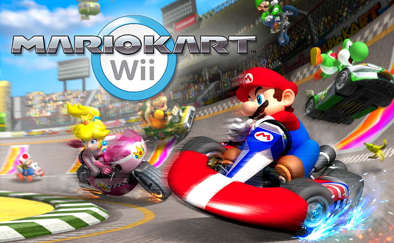 Mario Kart Wii, mario cart, wii, mario kart, HD wallpaper