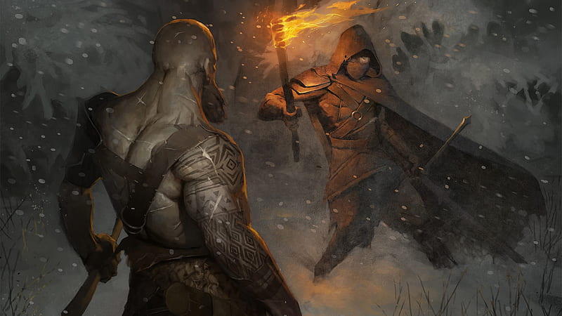 ArtStation - God of War - Ghost of Sparta (Artwork