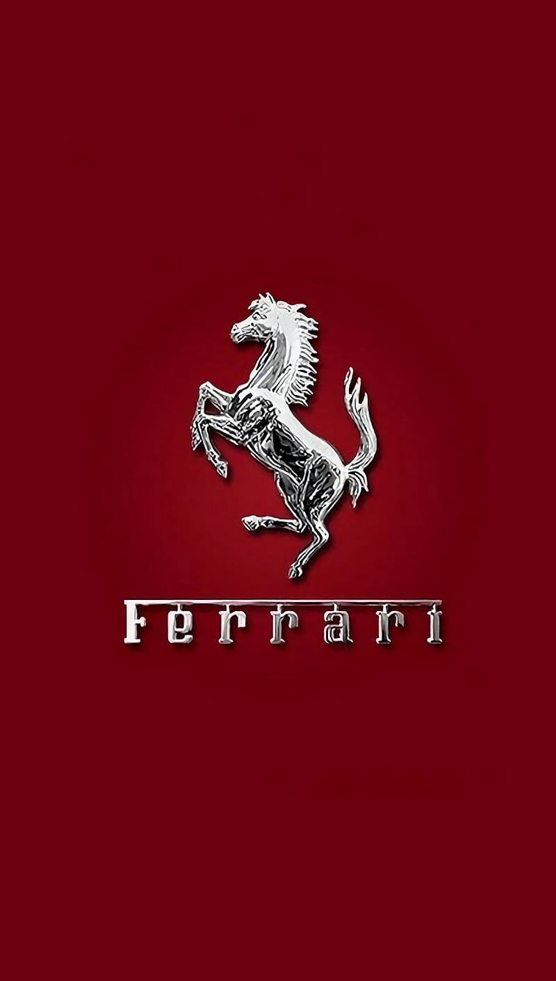 Ferrari Logo, car, HD phone wallpaper