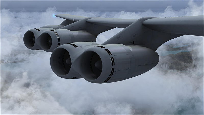 Pilots Point Engines, plane, big, view, b-52, HD wallpaper