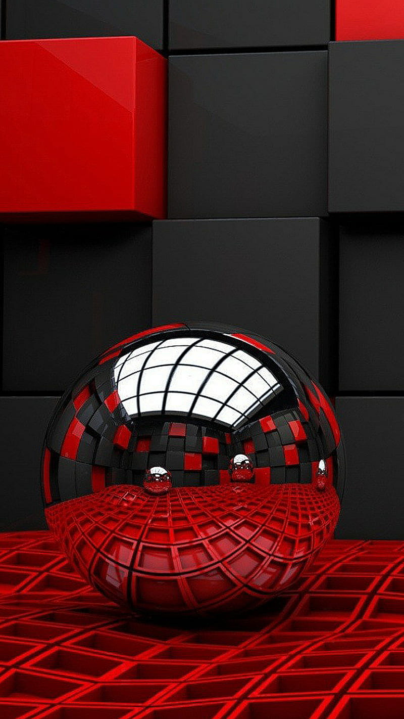 Rojo abstracto, Fondo de pantalla de teléfono HD | Peakpx