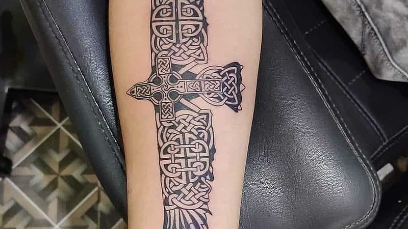 Celtic Tribal Forearm Tattoo For Men Tattoos For Men, HD wallpaper
