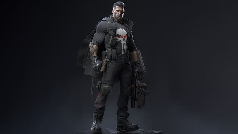 ArtStation - The Punisher Skull