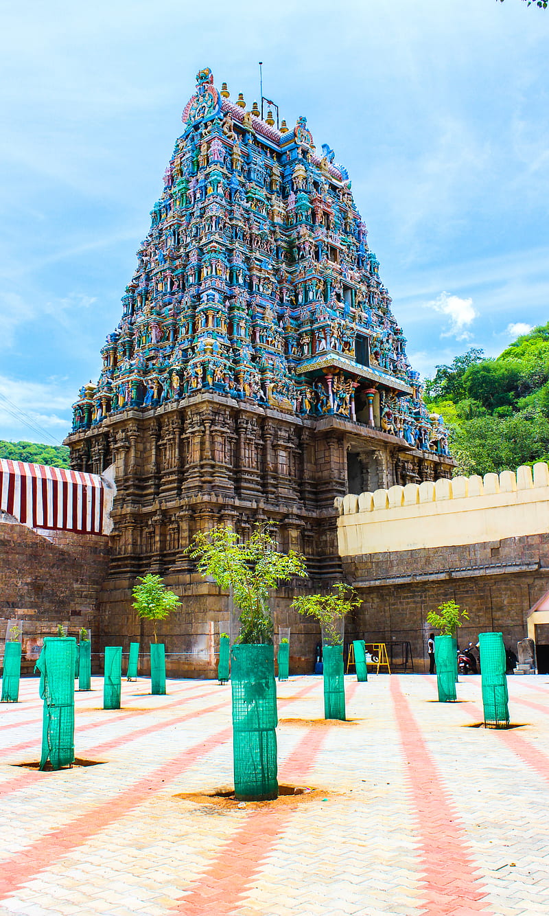 Madurai alagar, anime, love, natural, spritual, tempel, HD phone ...