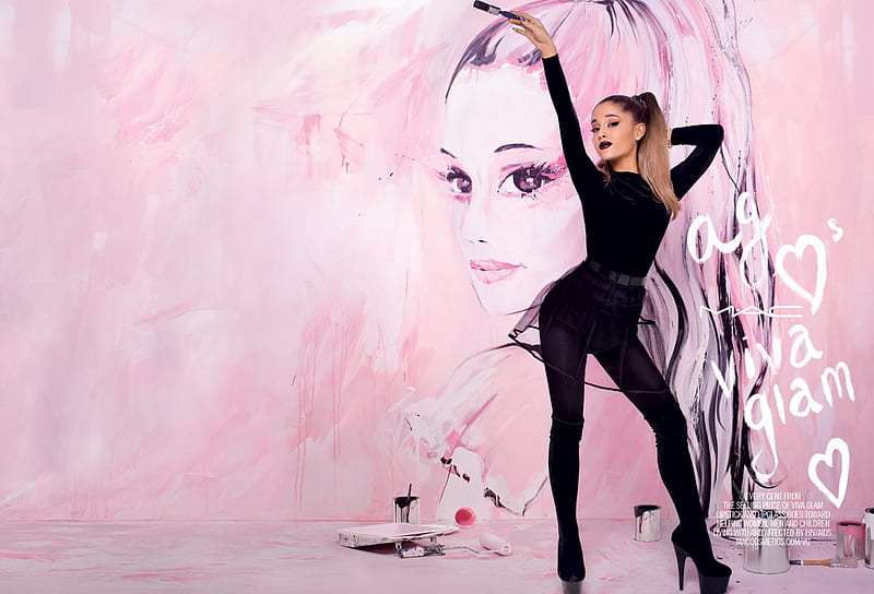 Ariana Grande 5, ariana-grande, celebrities, music, girls, HD wallpaper