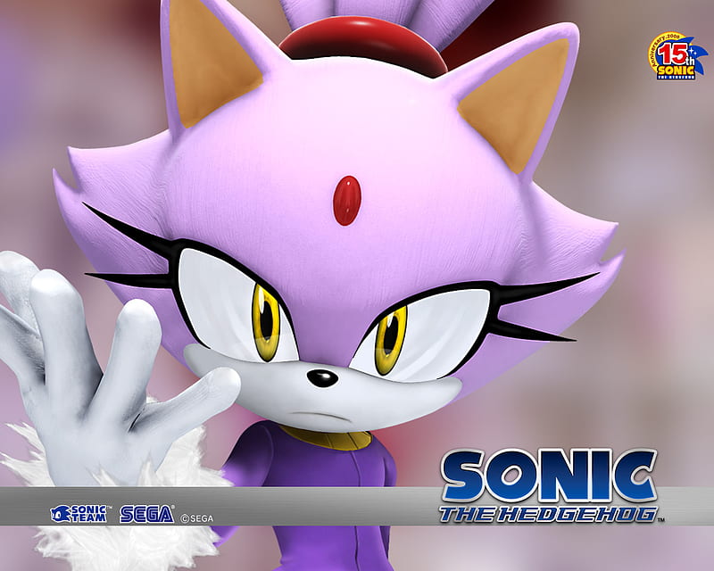 Sonic the Hedgehog: Blaze, fire, sonic, cat, hedgehog, HD wallpaper