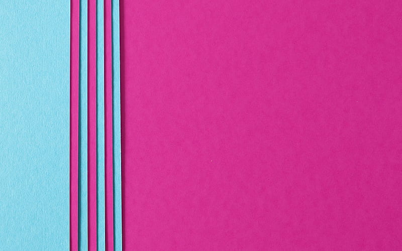 blue pink paper background, pink paper texture, creative background, paper backgrounds, HD wallpaper