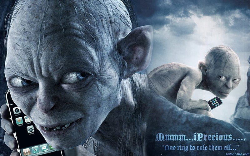 Gollum from Lord of the Rings, collage, gollum, hobbits, movie, HD wallpaper  | Peakpx