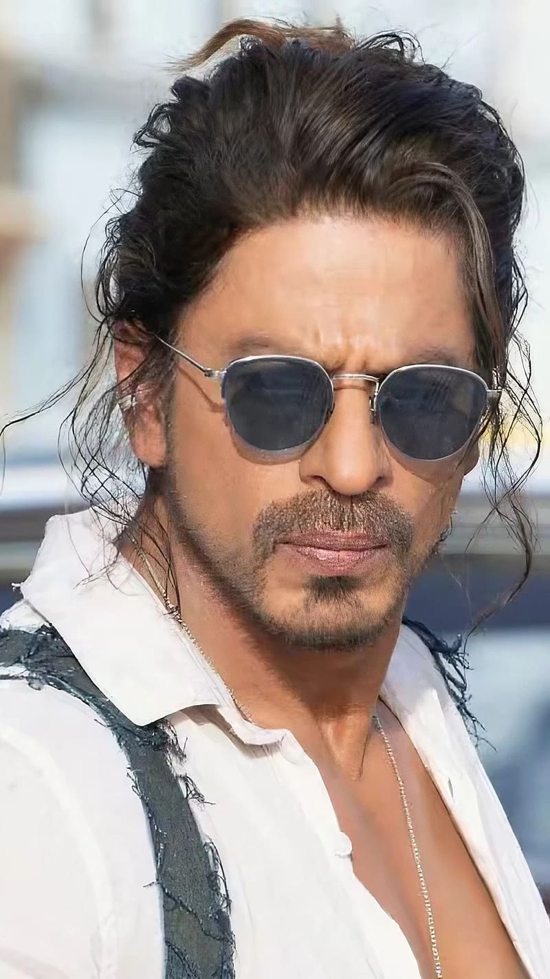 Shahrukh Khan Pathan Wearing Glasses, shahrukh khan pathan, pathan wearing glasses, king khan, indian actor, HD phone wallpaper