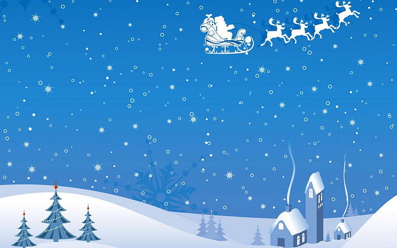 Blirk,Net,Blue,Christmas,Eve, christmas, net, blirk, blue, eve, HD wallpaper