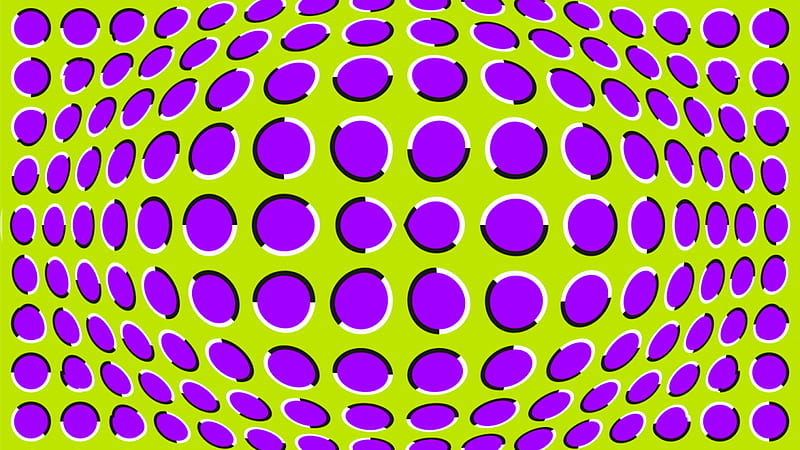 Purple Moving Dots Trippy, HD wallpaper