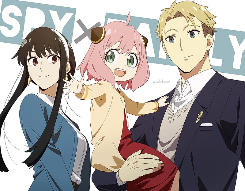 Anime, Spy x Family, Anya Forger , Yor Forger , Loid Forger, HD wallpaper