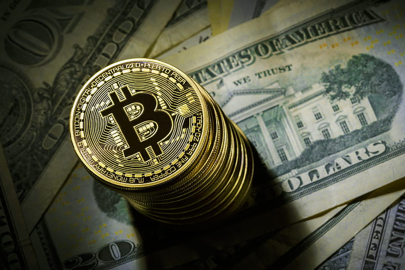 Technology, Bitcoin, Coin, Money, HD wallpaper
