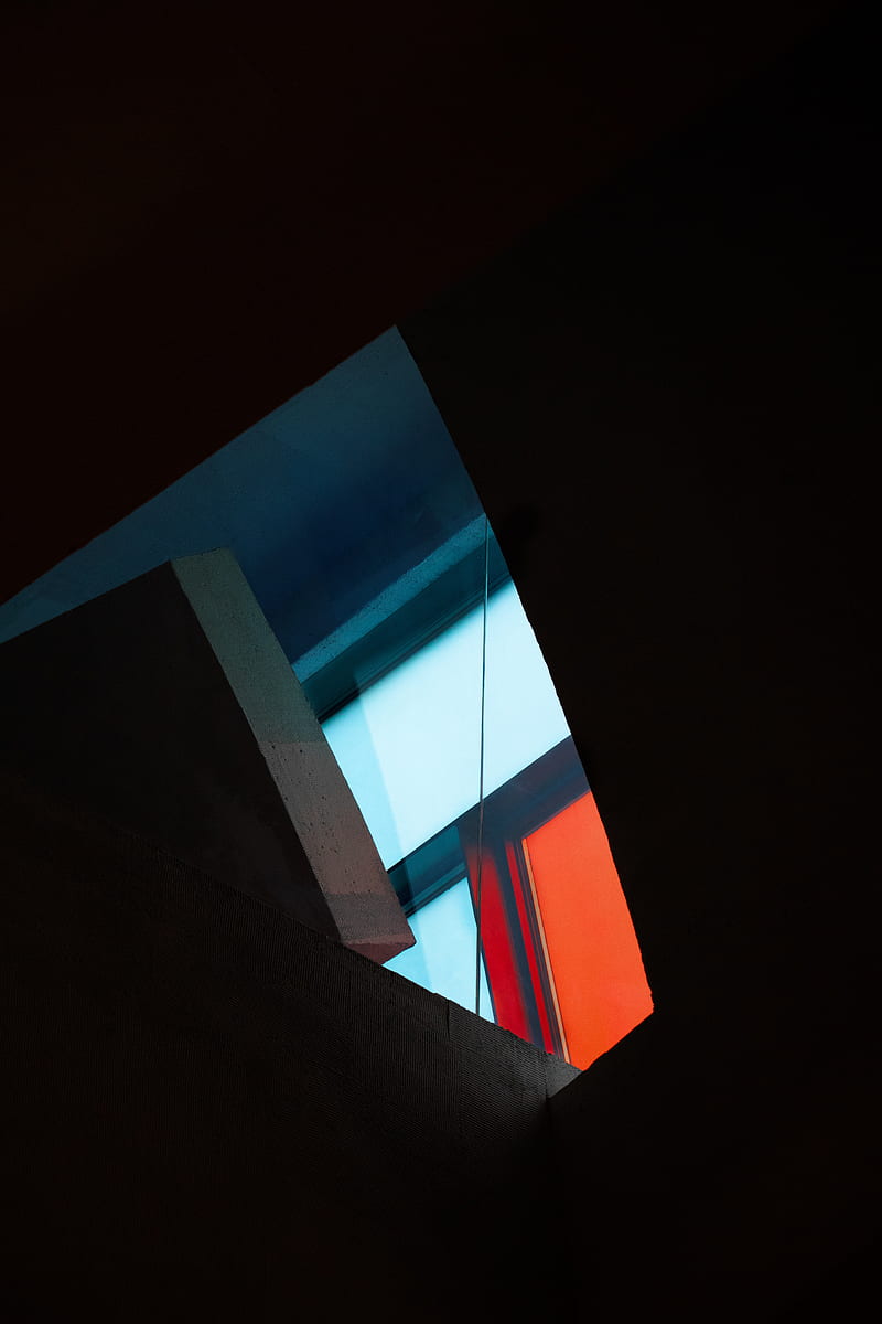 window, dark, room, architecture, HD phone wallpaper