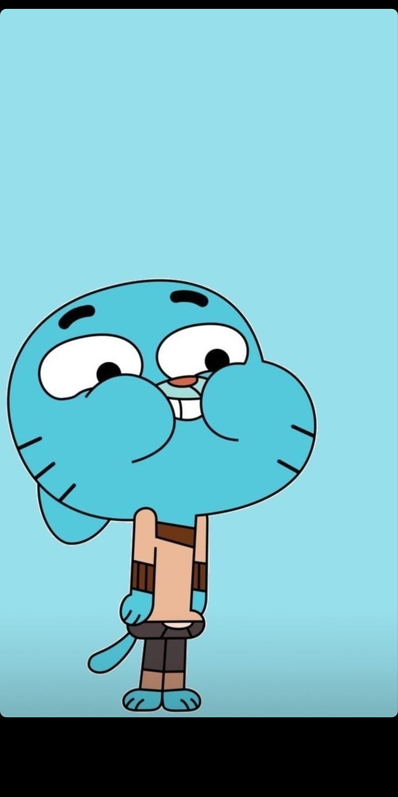 Gumball, blue, cartoon, cat, christmas, funny, happy, network, smile,  spencer is calling, HD phone wallpaper | Peakpx