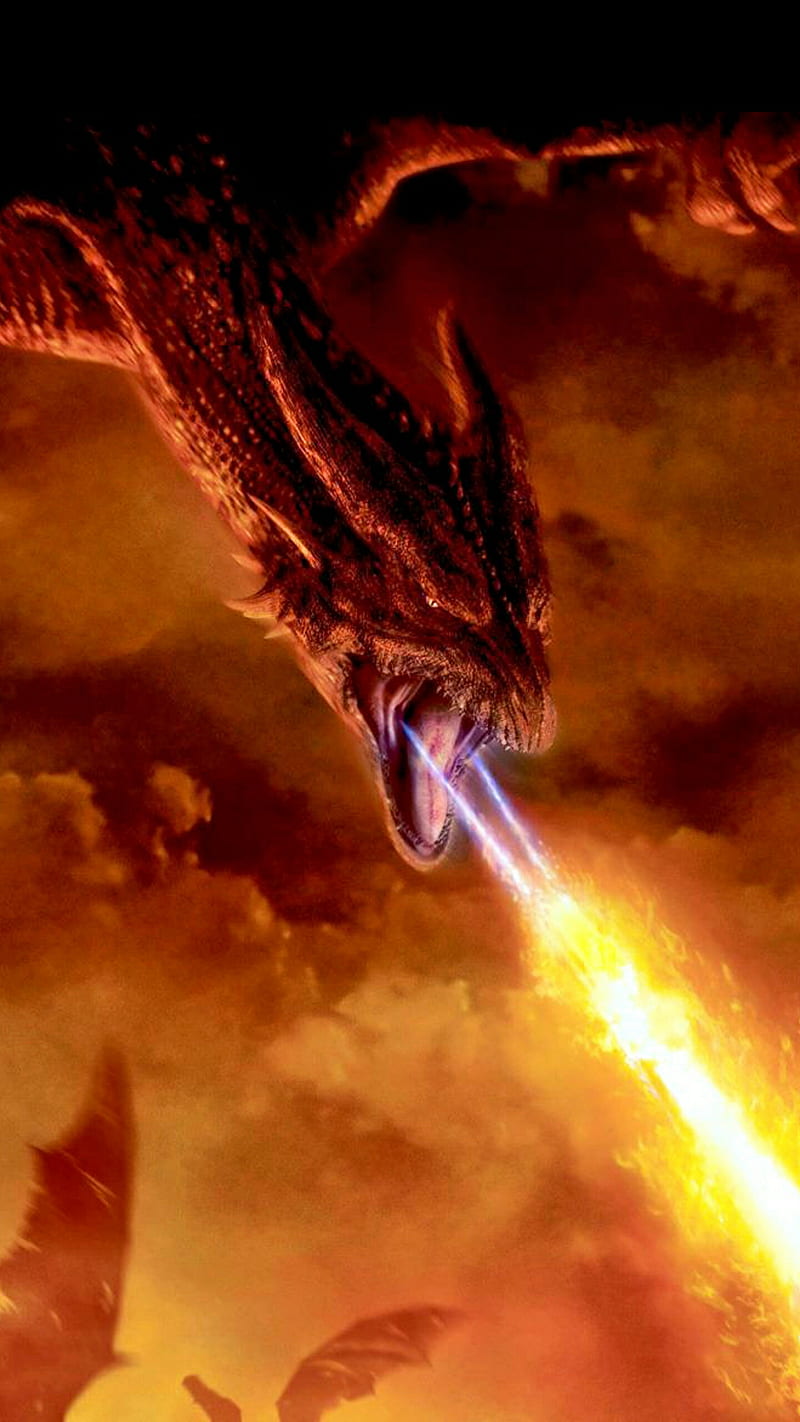 Dragon, dragons, fire, fires, flame, flames, flight, fly, sky, wing, HD phone wallpaper