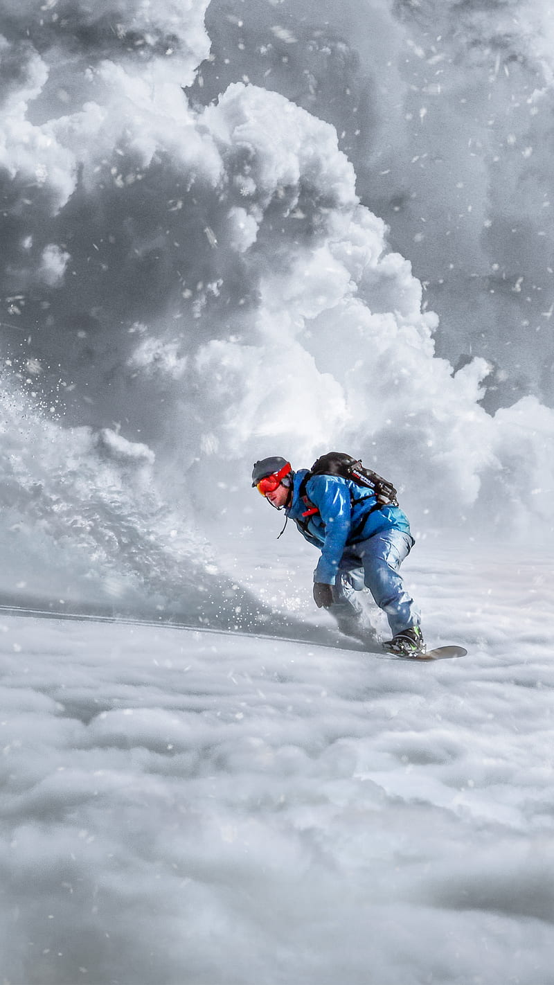 Snowboarder snowboard helmet snow trick HD phone wallpaper  Peakpx
