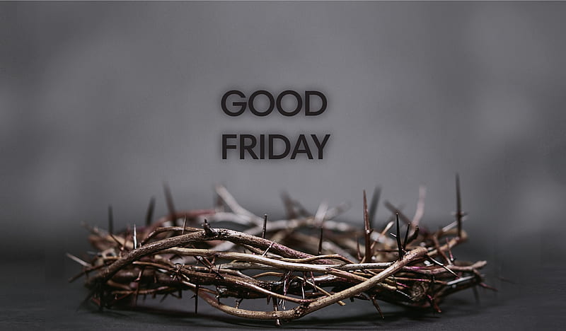 Good Friday, throns, Friday, crown, crown of throns, HD wallpaper