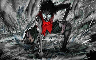 Monkey D. Luffy  Design de personagem, Arte mangá, Anime