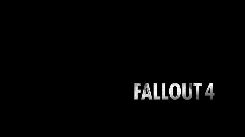 Fallout 4 Logo, fallout-4, games, xbox-games, ps4-games, pc-games, logo, HD wallpaper