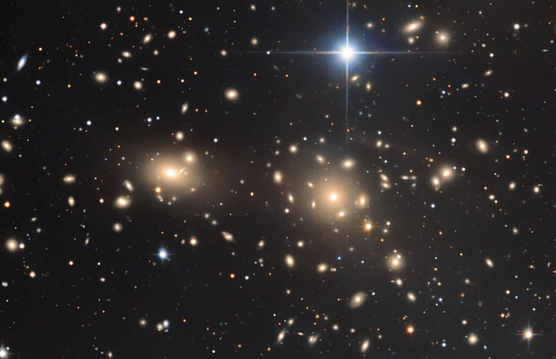 The Coma Cluster of Galaxies, stars, cool, space, fun, galaxies, HD wallpaper