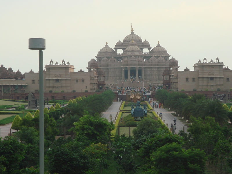 Download free Delhi Swaminarayan Akshardham Wallpaper - MrWallpaper.com