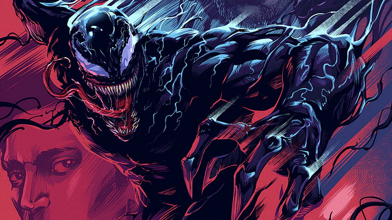 Venom Artwork 2018, venom-movie, venom, superheroes, digital-art, HD wallpaper