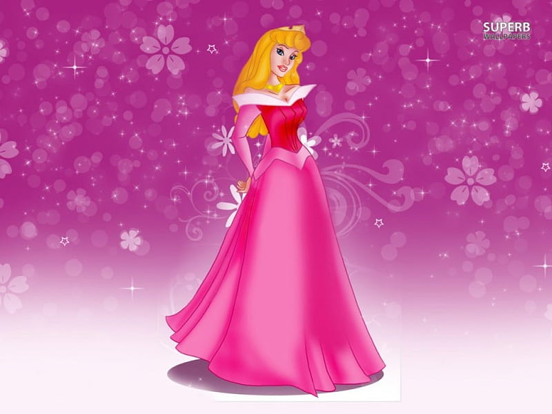 princesa aurora ~, disney, vestido, bella durmiente, aurora, flores, rubia,  Fondo de pantalla HD | Peakpx