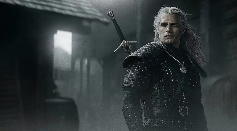 Geralt of Rivia, netflix, the witcher, thewitcher, HD wallpaper