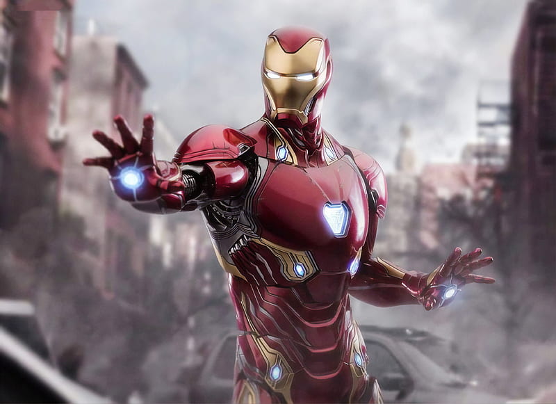 Iron Man Endgame, iron-man, superheroes, artwork, avengers-endgame, HD wallpaper