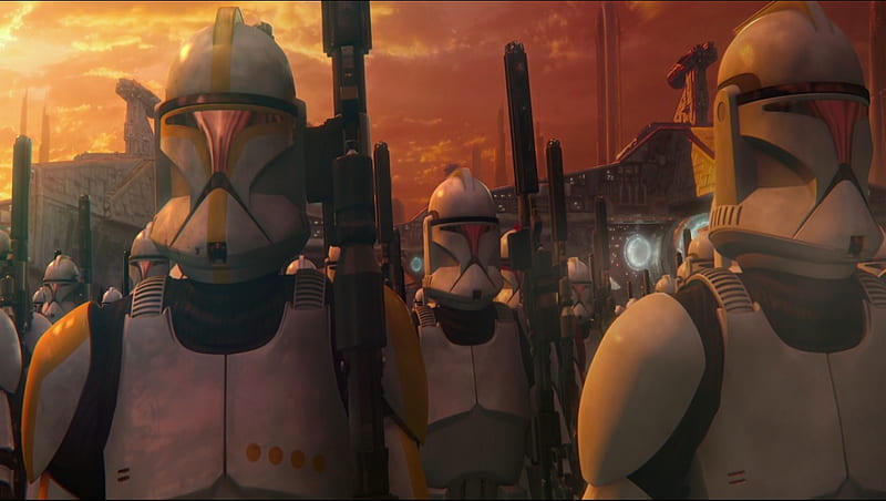 Clone Trooper, arme, clone wars, star wars, HD wallpaper