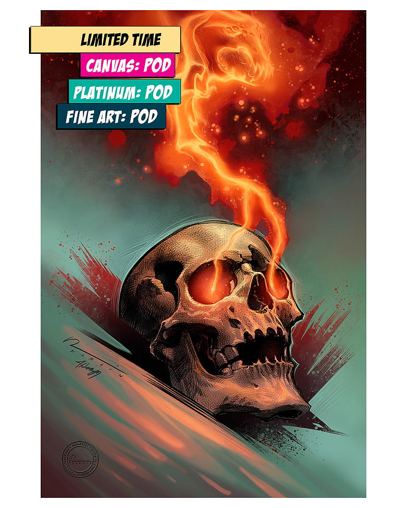 Shop. Chad Hardin: DC Comics artist of Harley Quinn, Ghost Rider Skull, HD phone wallpaper