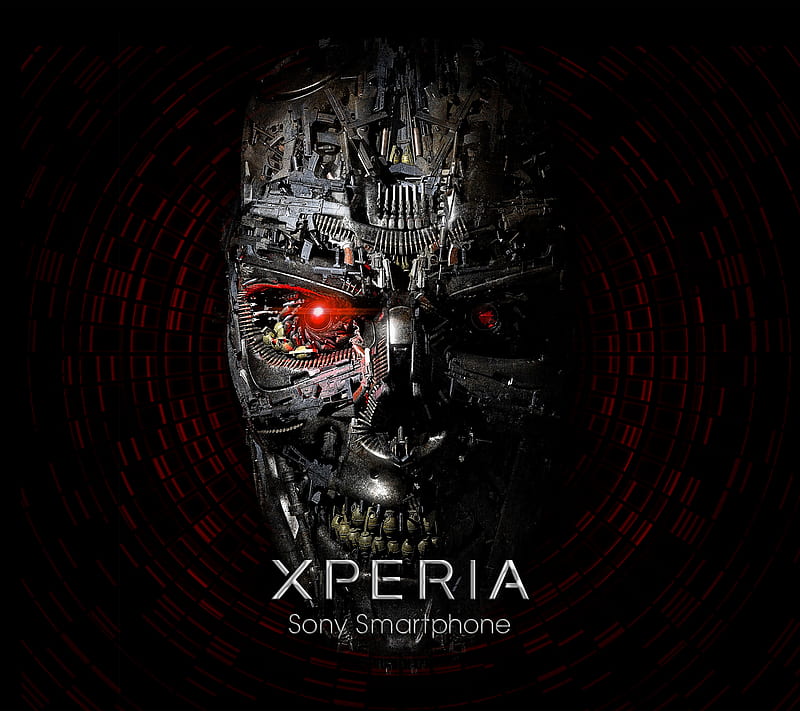 Sony Xperia Skull, caveira, logo, skull, sony, xperia, HD wallpaper