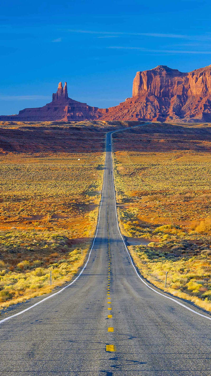 Long way, road, route, desert, world, drums, nature, drum, long, HD phone wallpaper