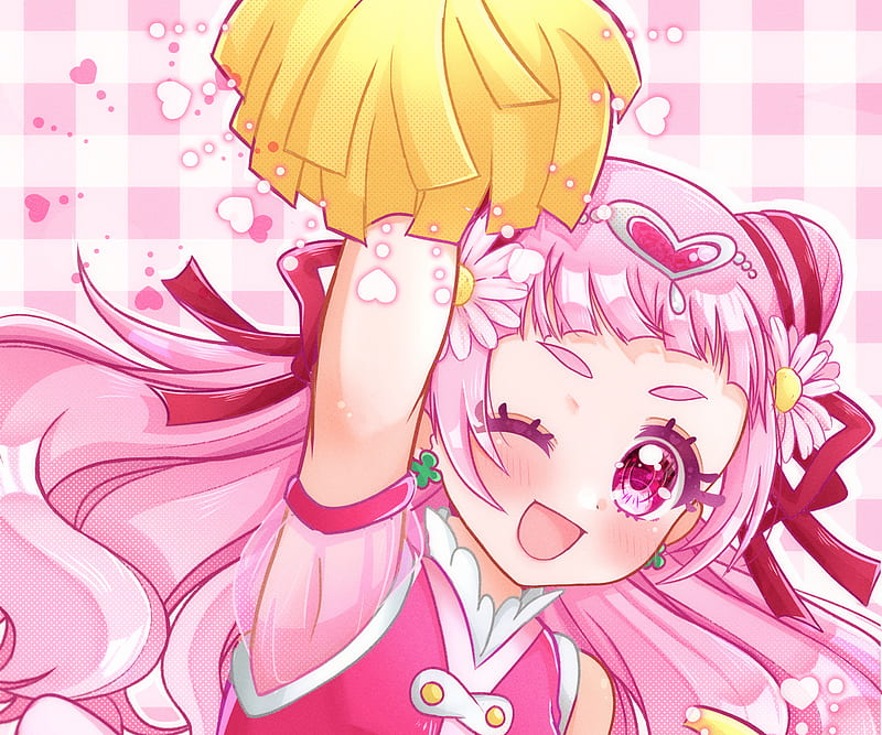 Anime, Hug! Pretty Cure, Cure Yell , Nono Hana, HD wallpaper