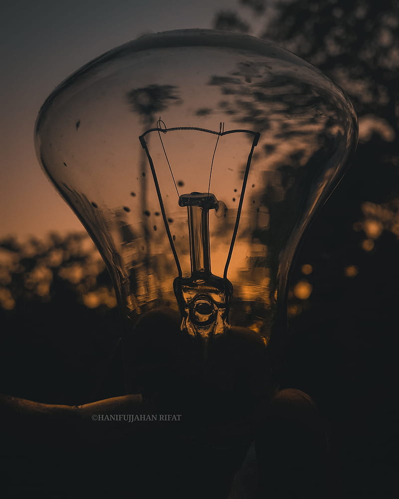 Sunset Bulb Dark Iphone Light Hd Mobile Wallpaper Peakpx