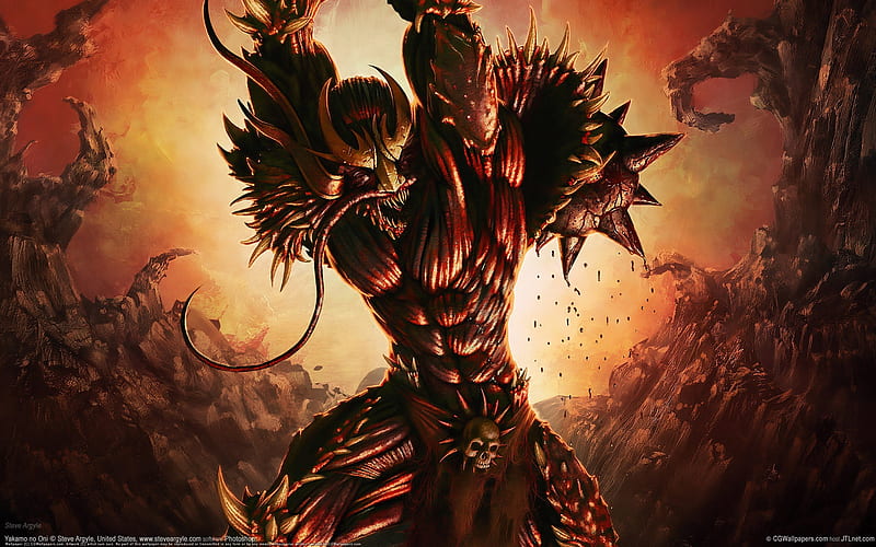 Dark Fantasy CG illustration of Warcraft C, HD wallpaper