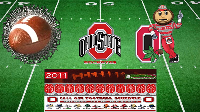 OSU 2011 FOOTBALL SCHEDULE, football, schedule, ohio, 2011, state, HD wallpaper